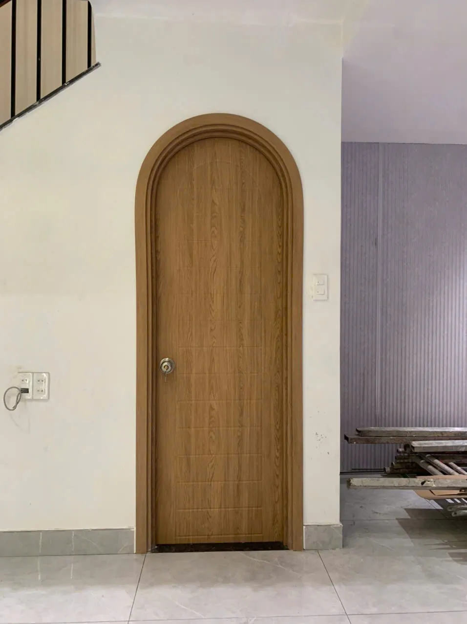 Giá Cửa Vòm Composite Tại Bình Phước &#8211; Cửa nhựa giả gỗ